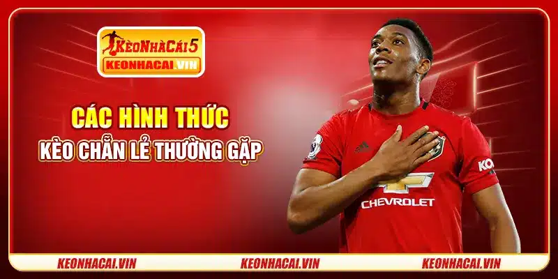 Các hình thức kèo chẵn lẻ thường gặp